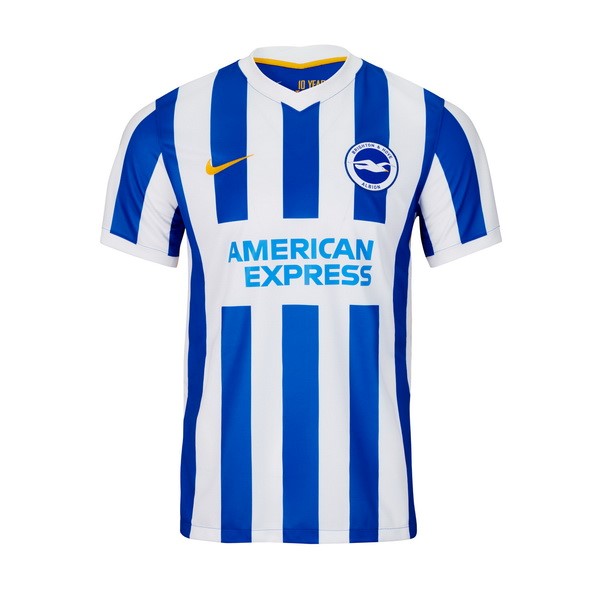 Tailandia Camiseta Brighton 1ª 2021-2022 Azul